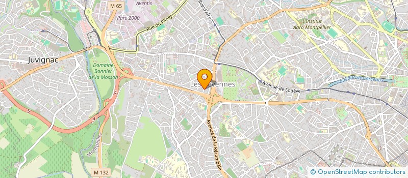 localisation de l'entreprise SAS EBI PLATRERIE à MONTPELLIER