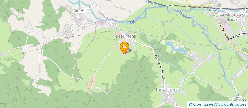 localisation de l'entreprise SAS EC BEDEZ IMMO  BEAUMENIL