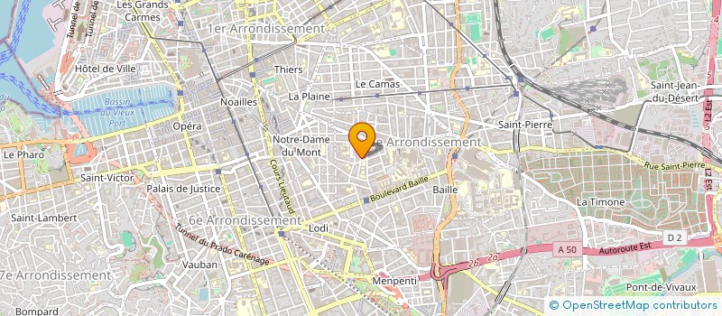 localisation de l'entreprise SAS EC CONCEPT à MARSEILLE