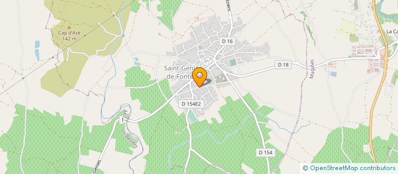 localisation de l'entreprise SAS ECO ELEC  BEZIERS