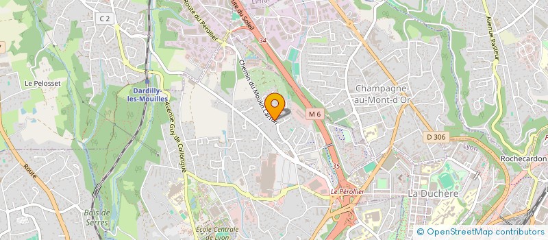 localisation de l'entreprise SAS ECO HABITAT CONSULTING  ECULLY