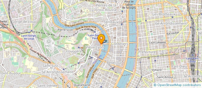 localisation de l'entreprise SAS ECOCOM FORMATION  LYON