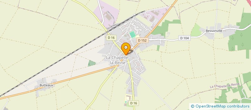 localisation de l'entreprise SAS ECOLE DE CONDUITE LA COLLINE  LA CHAPELLE-LA-REINE