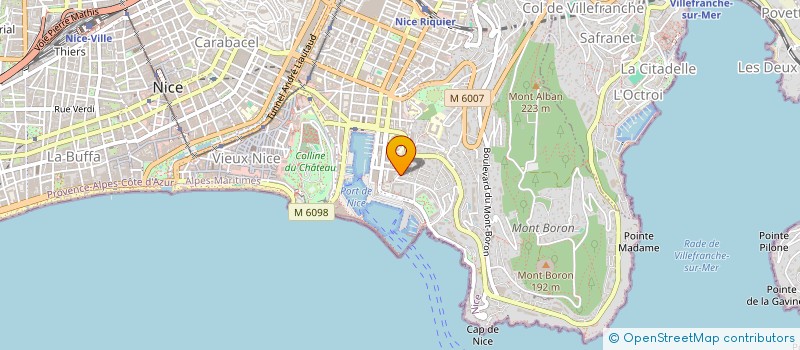 localisation de l'entreprise SAS ECONOMIE DU BATIMENT ET DE LA CONSTRUCTION STEMMELIN à NICE