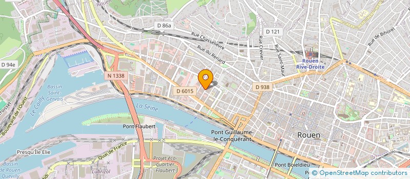 localisation de l'entreprise SAS ECOTOIT SOLUTIONS  ROUEN