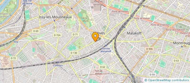 localisation de l'entreprise SAS EDOUARD SCHNEIDER  VANVES