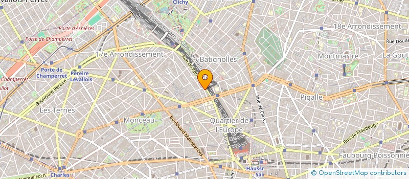 localisation de l'entreprise SAS EFI 2  PARIS