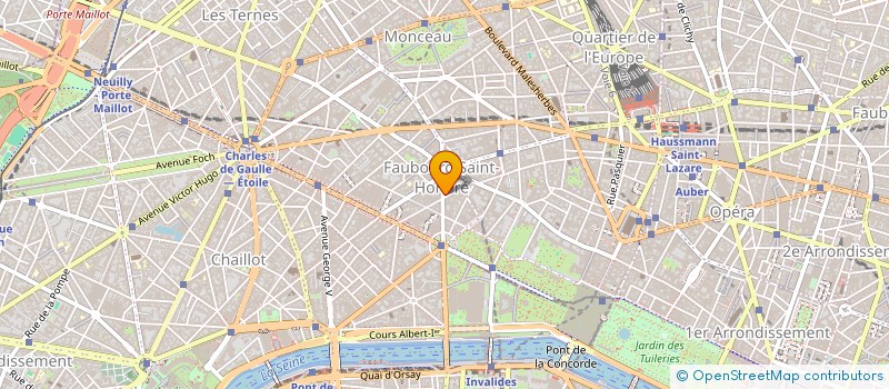 localisation de l'entreprise SAS EGO  PARIS