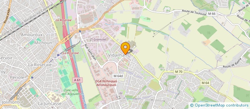 localisation de l'entreprise SAS ELAN à BALMA