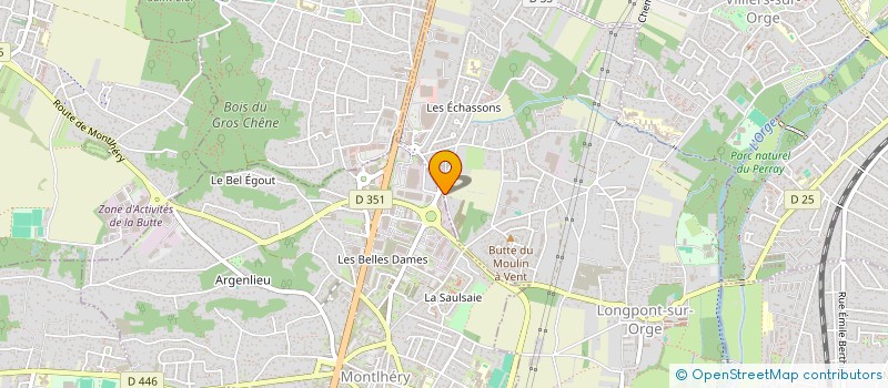 localisation de l'entreprise SAS ELCE à MONTLHERY