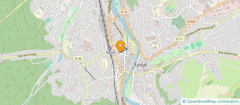 localisation de l'entreprise SAS ELCOTEC à EPINAL