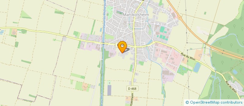 localisation de l'entreprise SAS ELECTRICITE PHOTOVOLTAIQUE KREMPP  MARCKOLSHEIM