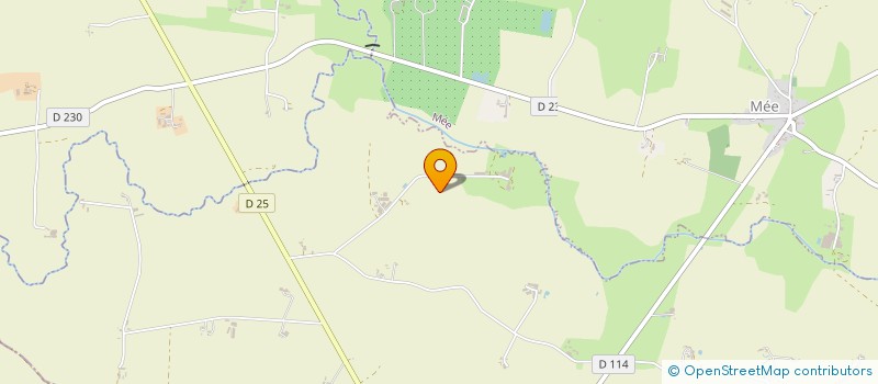 localisation de l'entreprise SAS ELEVAGE DU LIVET  SAINT-QUENTIN-LES-ANGES