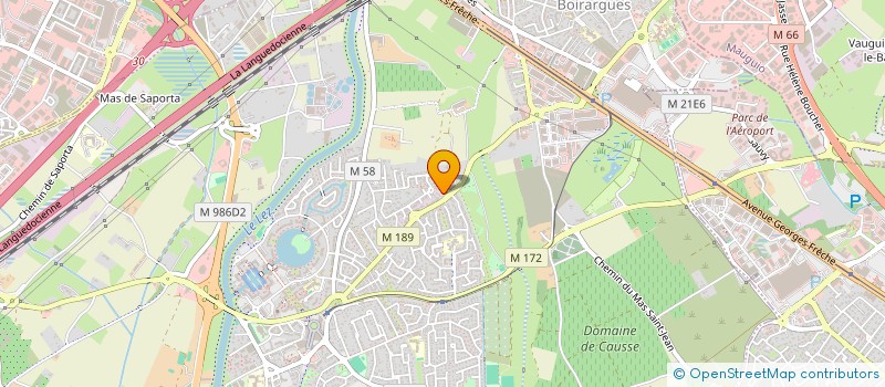 localisation de l'entreprise SAS ELICLA à LATTES