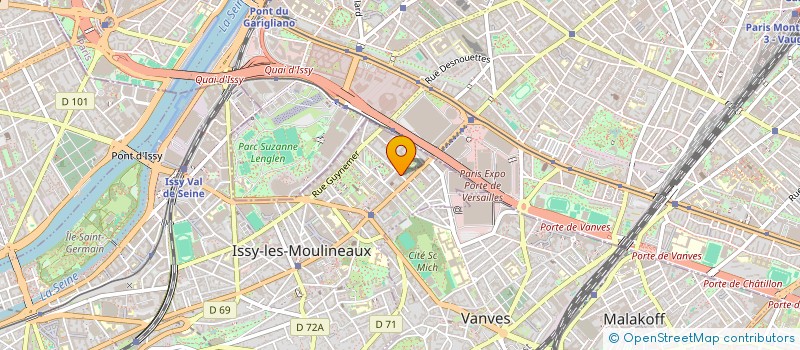 localisation de l'entreprise SAS ELIE JAOUDI  ISSY-LES-MOULINEAUX