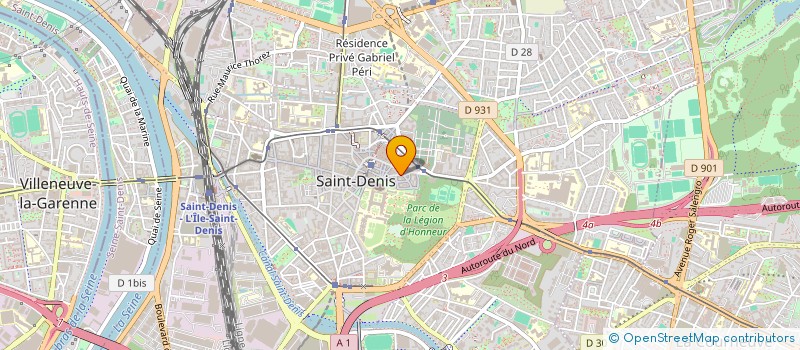 localisation de l'entreprise SAS ELITE CLEAN NETTOYAGE à SAINT-DENIS