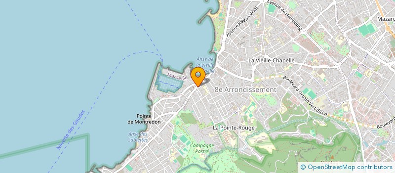 localisation de l'entreprise SAS ELITE GLACIERS à MARSEILLE