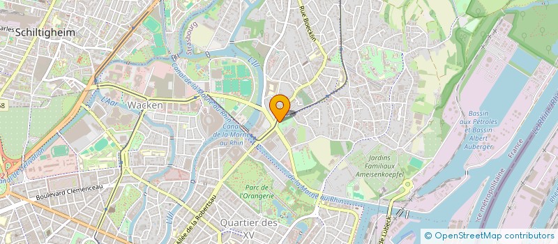 localisation de l'entreprise SAS ELLA  STRASBOURG