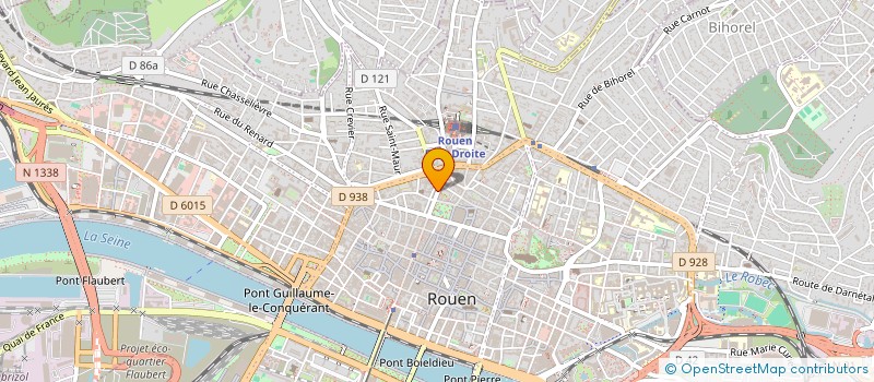 localisation de l'entreprise SAS ELOGE IMMOBILIER à ROUEN