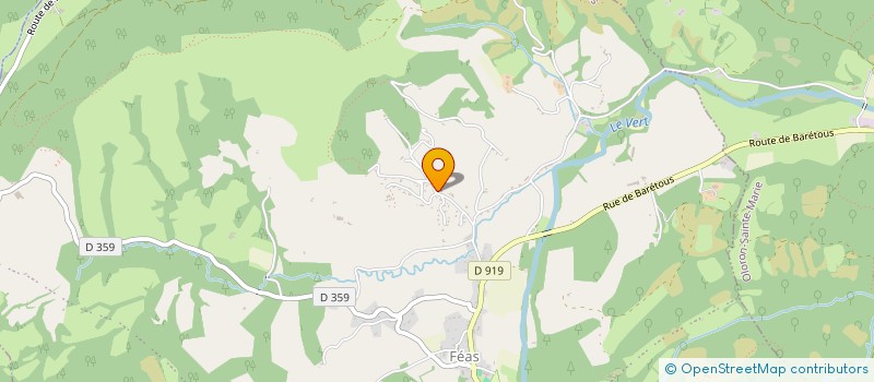 localisation de l'entreprise SAS ELONABAI  ANCE FEAS