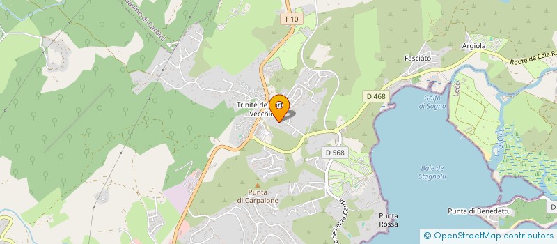 localisation de l'entreprise SAS EMF à PORTO-VECCHIO