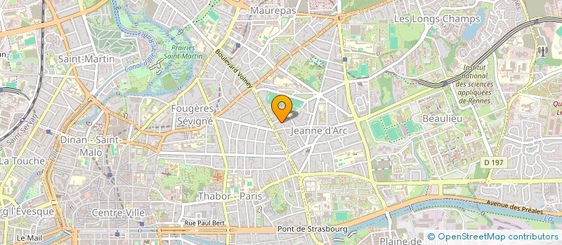 localisation de l'entreprise SAS EMI à RENNES