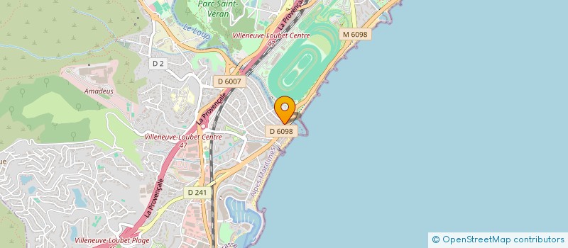 localisation de l'entreprise SAS EMOTION  VILLENEUVE-LOUBET
