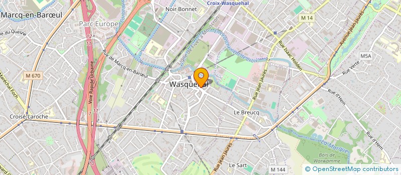 localisation de l'entreprise SAS EMT à WASQUEHAL