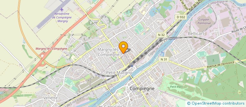 localisation de l'entreprise SAS ENALDO  MARGNY-LES-COMPIEGNE