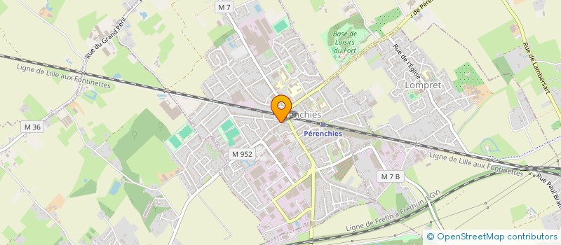 localisation de l'entreprise SAS ENCORE UN SOIR  PERENCHIES