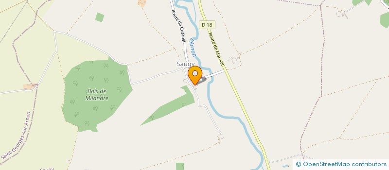localisation de l'entreprise SAS ENERGIE SALGISSOISE  SAUGY