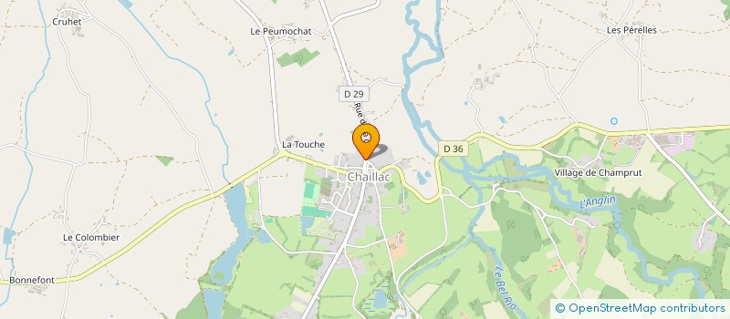 localisation de l'entreprise SAS ENERGIE WILL EN CO à CHAILLAC