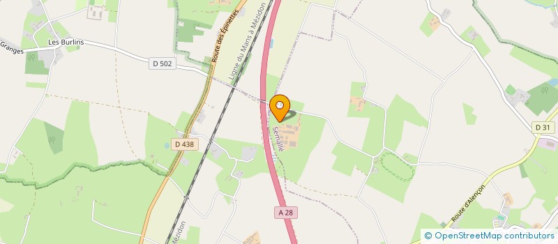 localisation de l'entreprise SAS ENERGIES DES MANETS à SEMALLE