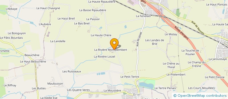 localisation de l'entreprise SAS ENERVIE à BRIE