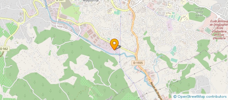 localisation de l'entreprise SAS ENSOLEILLADE à DRAGUIGNAN