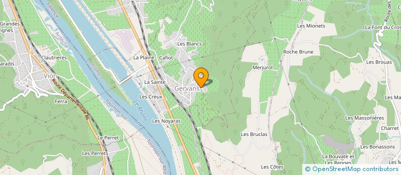 localisation de l'entreprise SAS ENTRE AMIS  LARNAGE