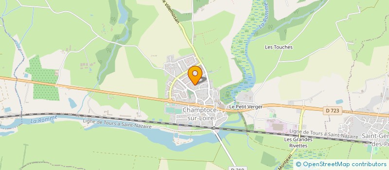 localisation de l'entreprise SAS ENTREPRISE PLOQUIN à CHAMPTOCE-SUR-LOIRE