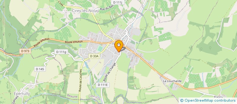 localisation de l'entreprise SAS EOPPS  NOLAY