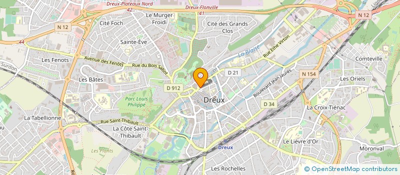 localisation de l'entreprise SAS EPICES ET BAZAR à DREUX
