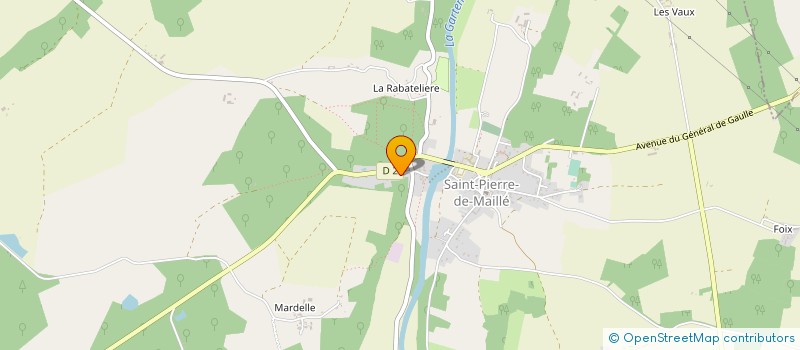 localisation de l'entreprise SAS EPIKUR MICROBRASSERIE  SAINT-PIERRE-DE-MAILLE