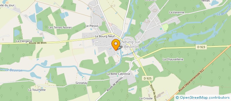 localisation de l'entreprise SAS EPSILON  BLOIS