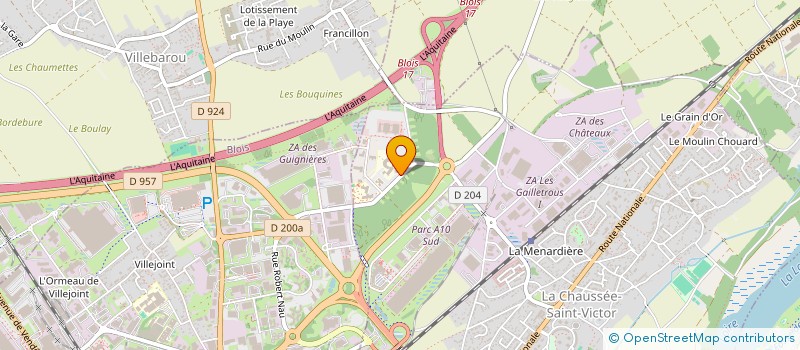 localisation de l'entreprise SAS ERIC CABROL à BLOIS
