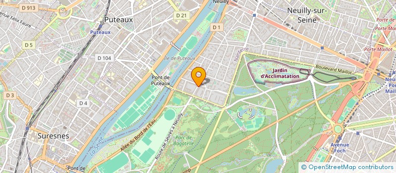 localisation de l'entreprise SAS ERRAGNE à NEUILLY-SUR-SEINE