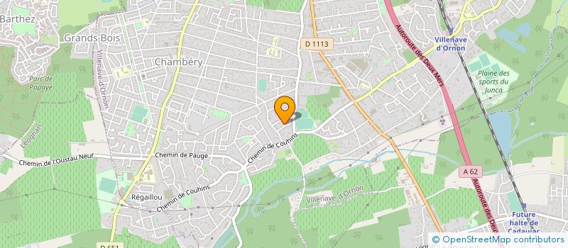 localisation de l'entreprise SAS ESNARD ET SANZ ARCHITECTES ASSOCIES  BORDEAUX