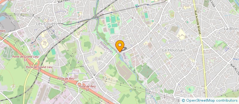 localisation de l'entreprise SAS ESOPE PRODUCTIONS  REZE