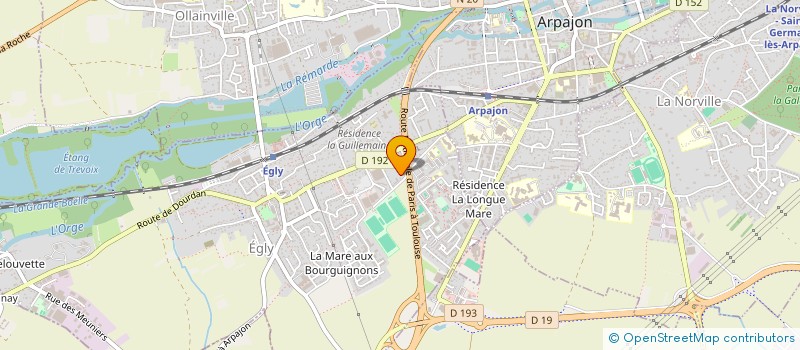 localisation de l'entreprise SAS ESPERANCA  EGLY