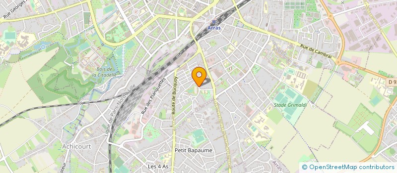 localisation de l'entreprise SAS ESPRIT - VO à ARRAS