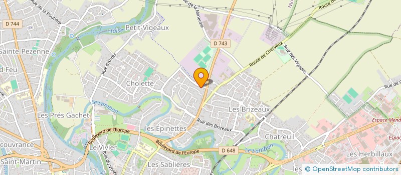 localisation de l'entreprise SAS ESPRY à NIORT