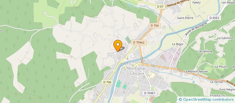 localisation de l'entreprise SAS ESTARDIER INVEST  MONTIGNAC-LASCAUX