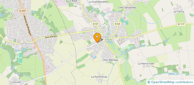 localisation de l'entreprise SAS ESTHER VIAUD  MONTBERT